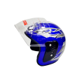 Шлем открытый CONCORD XZH03 синий глянец (с рисунком) РАЗМЕР XL